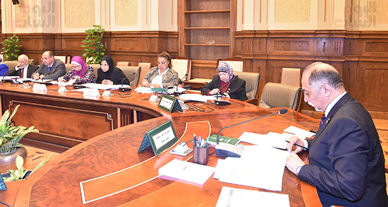 اجتماع لجنة التضامن الاجتماعى بمجلس النواب برئاسة الدكتور عبد الهادى القصبي --- تصوير خالد مشعل‎ (3)