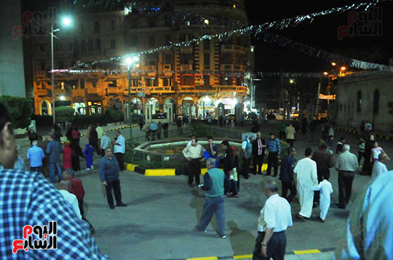 ساحة أبو العباس أشهر الساحات لتجمع بعد الفطار بالإسكندرية  (2)