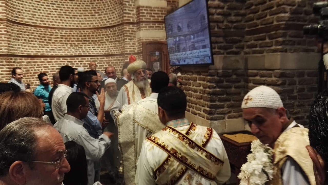 عيد دخول المسيح مصر بكنيسة أبو سرجة