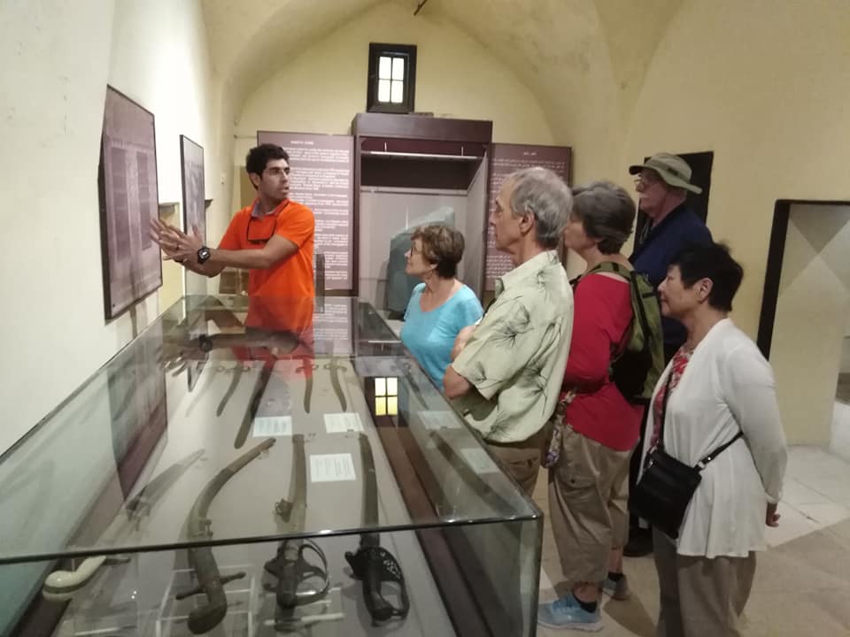 جانب من زيارة الوفد الأمريكى لمتحف رشيد (2)