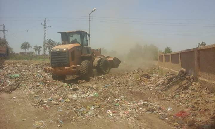 رفع القمامة من شوارع بنى سويف (4)