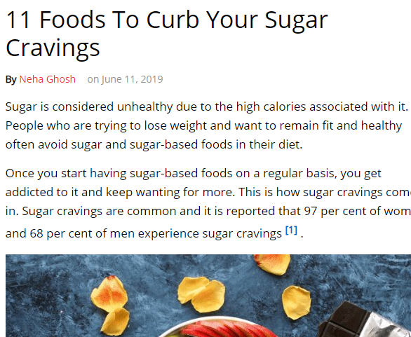 10 اطعمة تغنيك عن تناول السكر