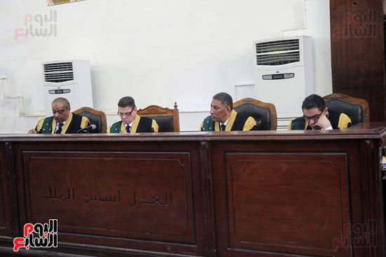 محكمه المتهمين بمحاولة اغتيال مدير أمن الإسكندرية (18)
