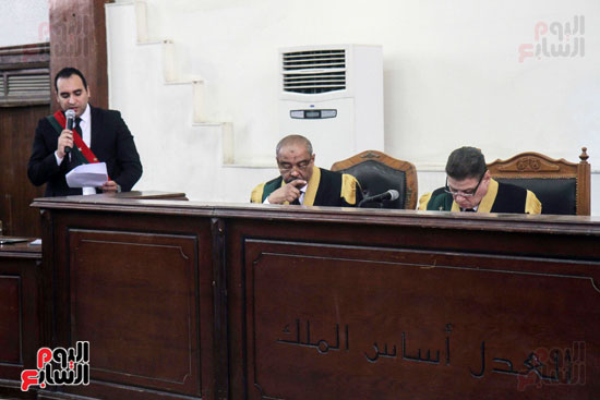محكمه المتهمين بمحاولة اغتيال مدير أمن الإسكندرية (15)