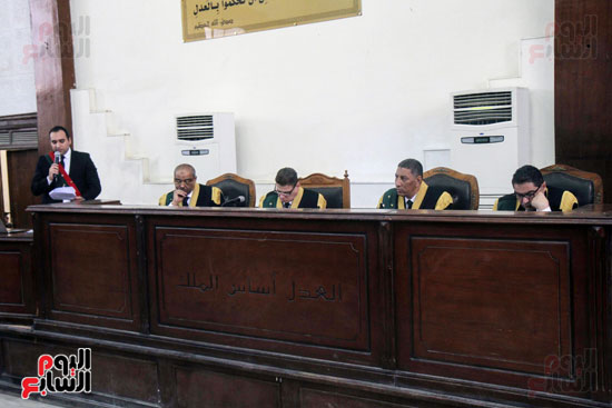 محكمه المتهمين بمحاولة اغتيال مدير أمن الإسكندرية (14)