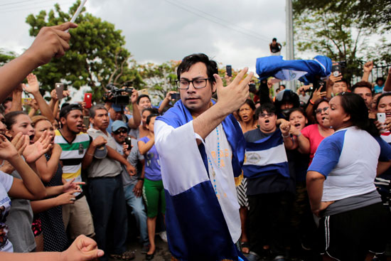 اطلاق سراح زعيم معارضة نيكاراجوا يوبرانك سوازو