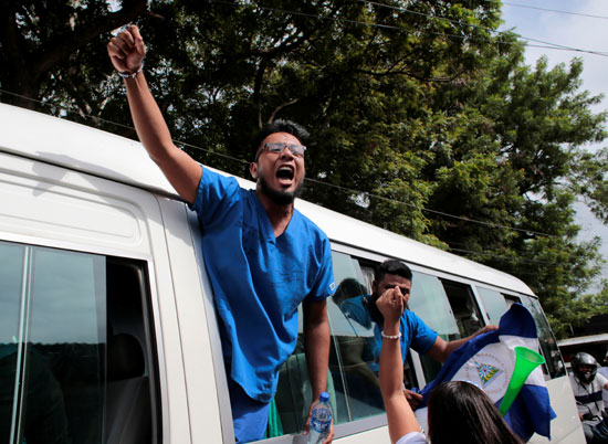 اطلاق سراح مسجونين سياسيين فى نيكاراجوا