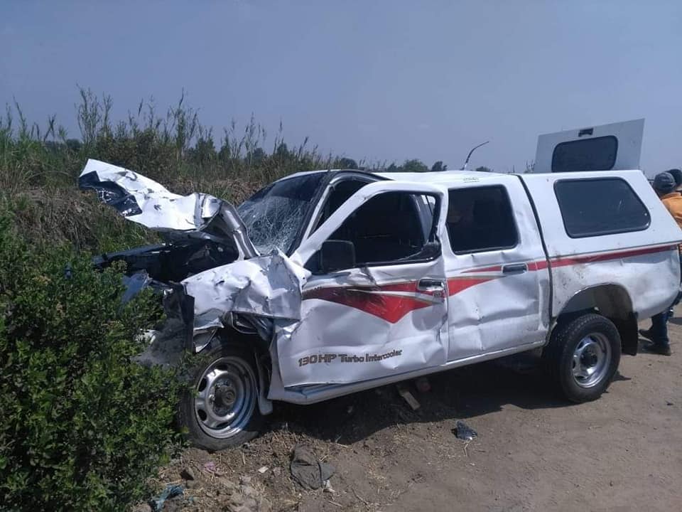 وفاة 3 أشخاص وإصابة سائق مجلس مدينة ههيا في حادث تصادم (2)