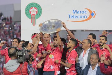 احتفالات الوداد بلقب الدوري المغربى (6)