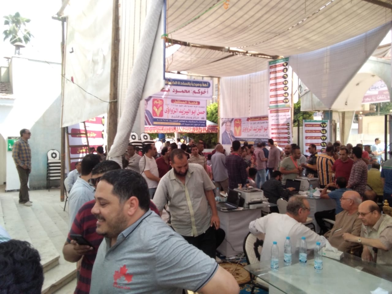 جانب من انتخابات الغرفة التجارية بكفر الشيخ  (8)