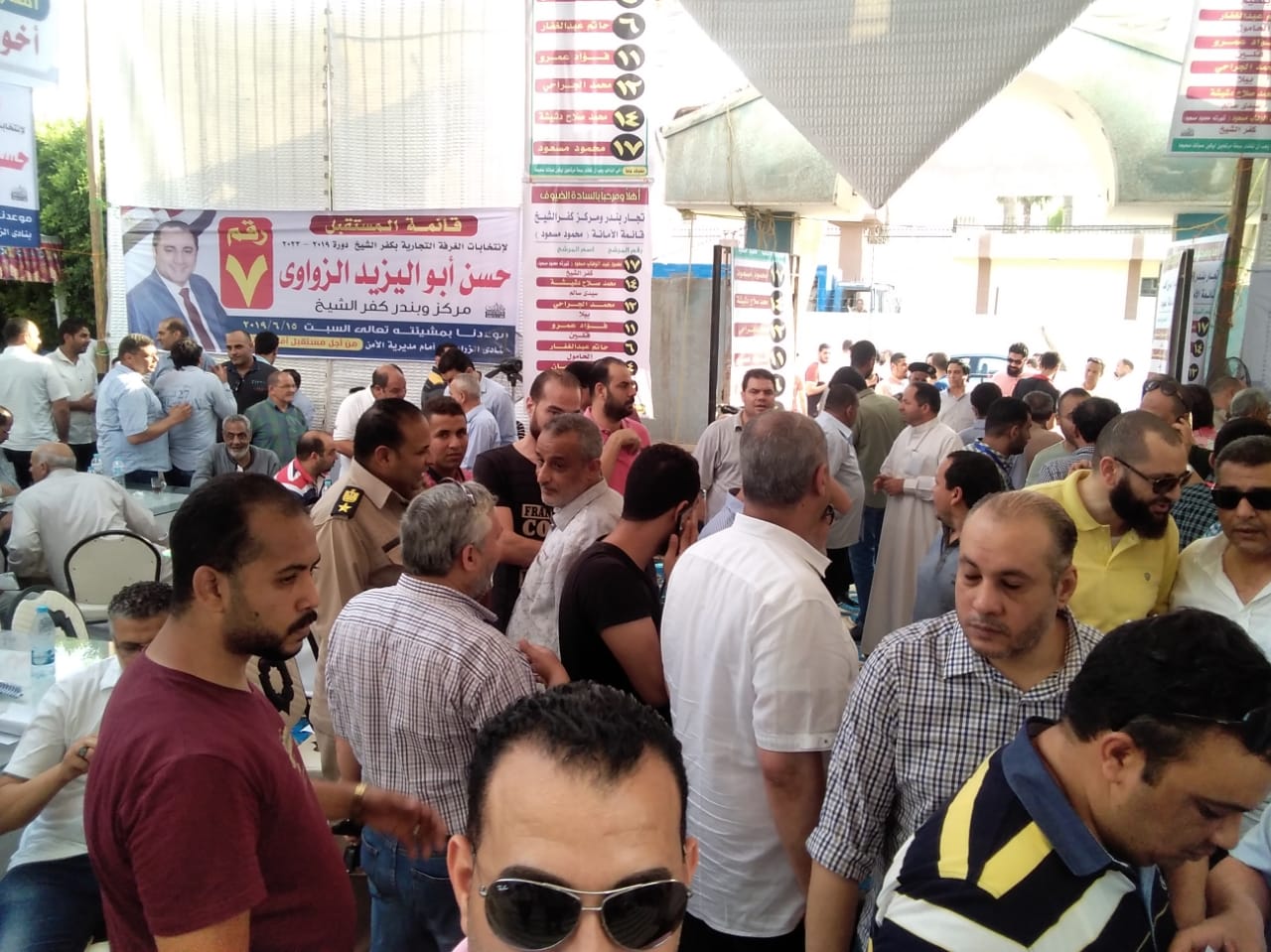 ازدياد الاقبال على انتخابات الغرفة التجارية بكفر الشيخ  (7)