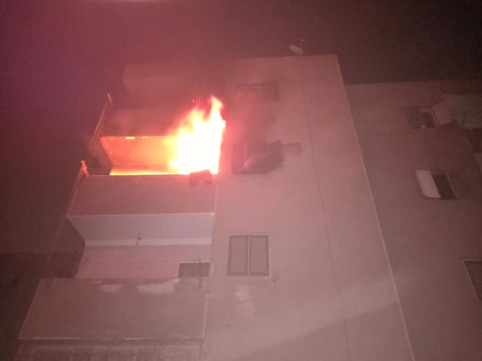 حريق بشقة سكنية بالعبور (4)