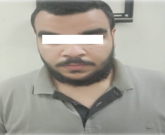 متهم مقبوض عليه