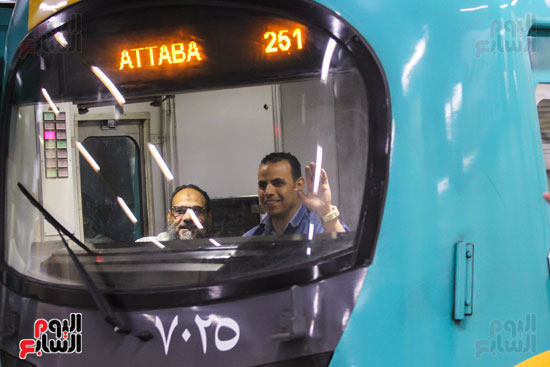 افتتاح محطة مترو الأهرام (39)