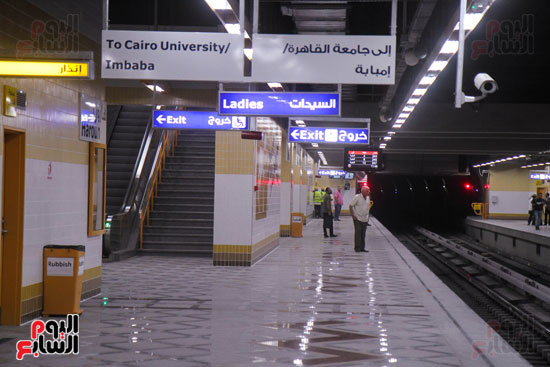 افتتاح محطة مترو الأهرام (23)