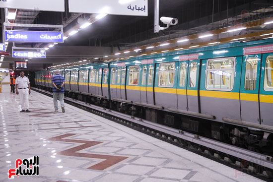 افتتاح محطة مترو الأهرام (26)