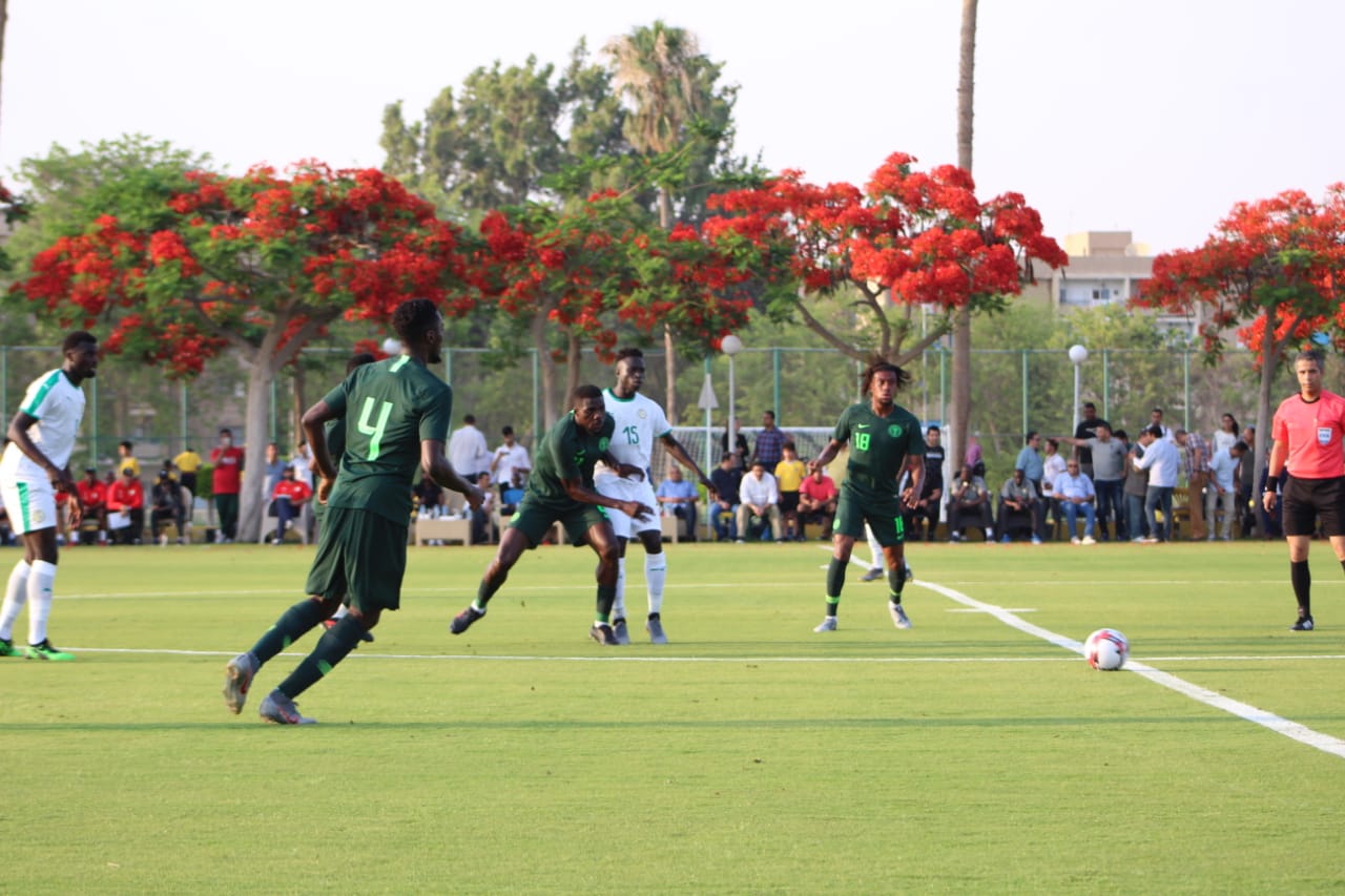 جانب من مباراة نيجيريا والسنغال (2)