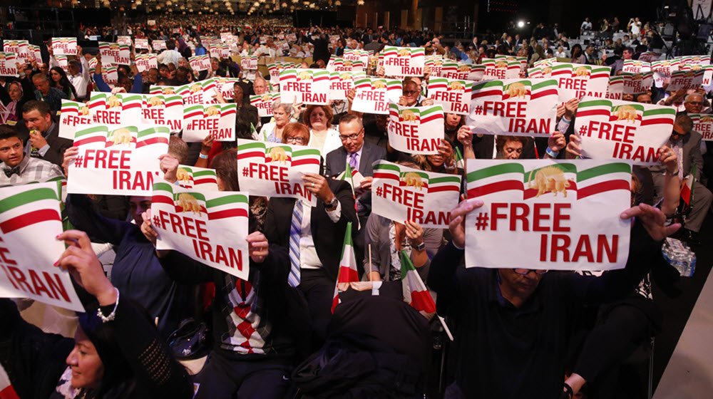 مظاهرات إيران فى بروكسل