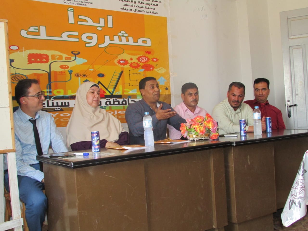 جهاز تنمية المشروعات يواصل تدريب شباب شمال سيناء (4)