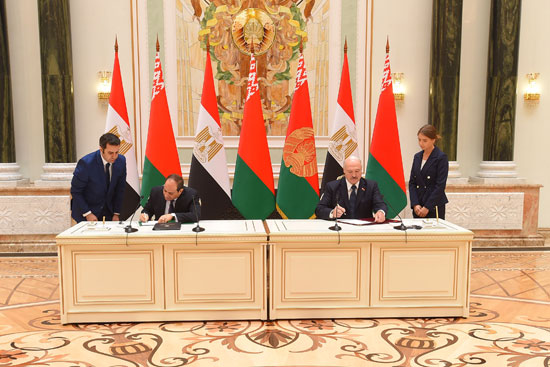 السيسى ورئيس بيلاروسيا (9)