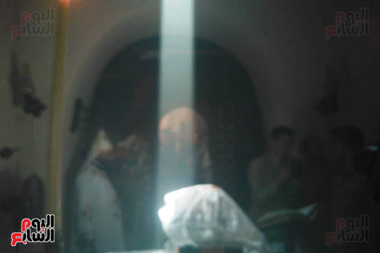 تعامد الشمس على المذبح القبلى بكنيسة مارى جرجس بالدقهلية (16)