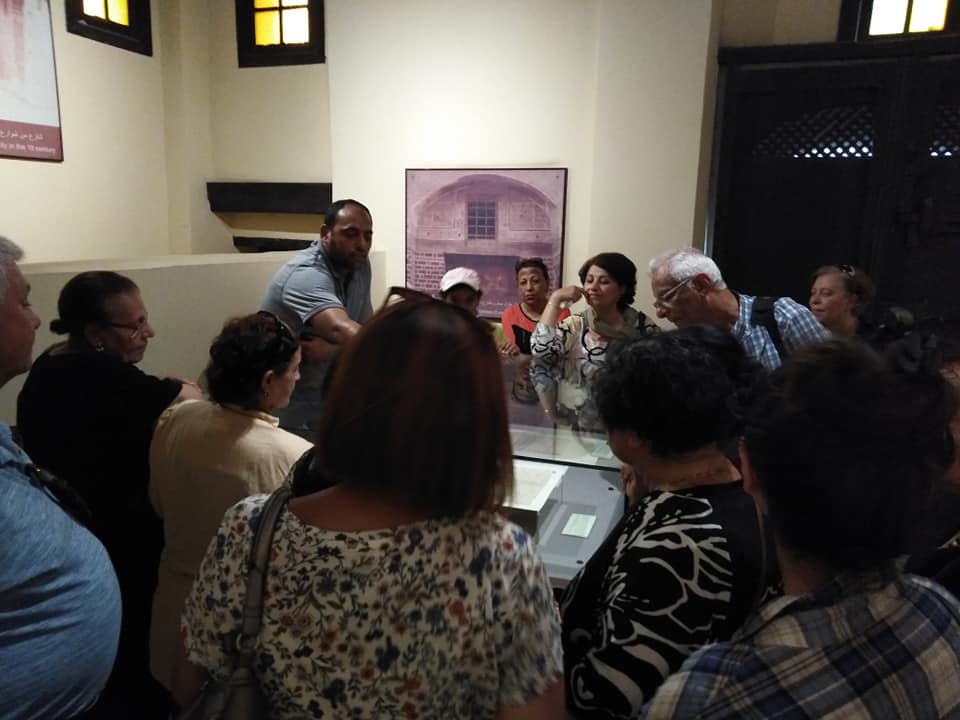 زيارة وفد من كنيسة مارى مينا بالإسكندرية لمتحف رشيد (4)