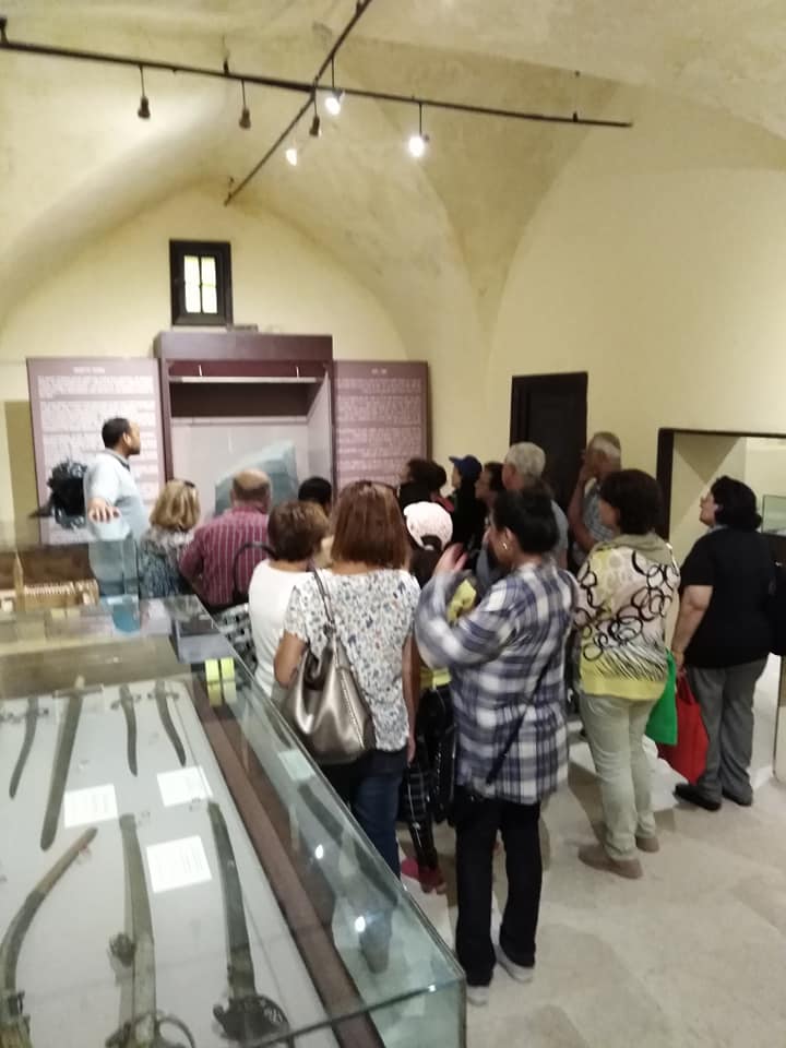 زيارة وفد من كنيسة مارى مينا بالإسكندرية لمتحف رشيد (2)