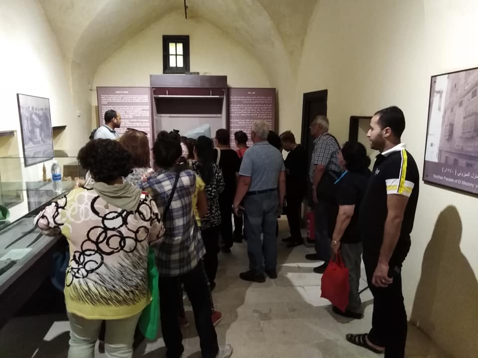 زيارة وفد من كنيسة مارى مينا بالإسكندرية لمتحف رشيد (1)