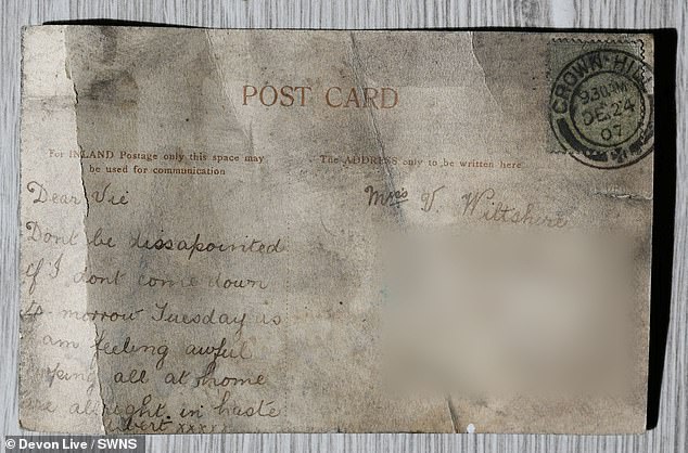 أم بريطانية تتسلم بطاقة بريدية من 112 عاما.. أعرف القصة؟ (3)