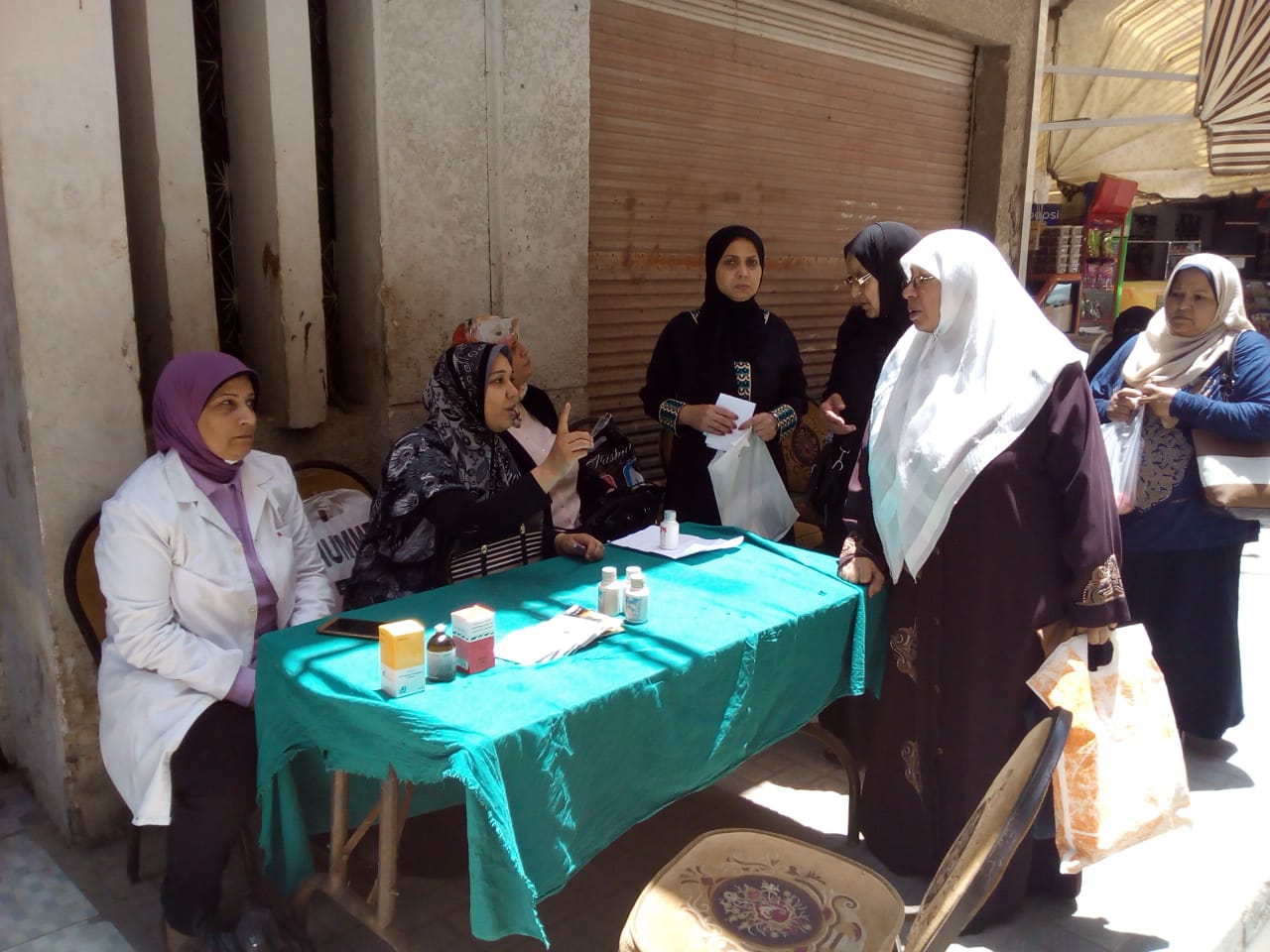 قافلة طبية مجانية بعزبة المراغى شرق الاسكندرية  (4)