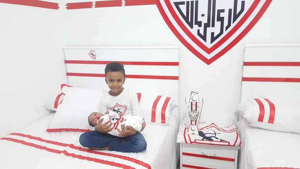سنظل أوفياء.. &quot;أحلام&quot; حولت غرفة نوم أطفالها لـ &quot;نادى الزمالك&quot; اليوم