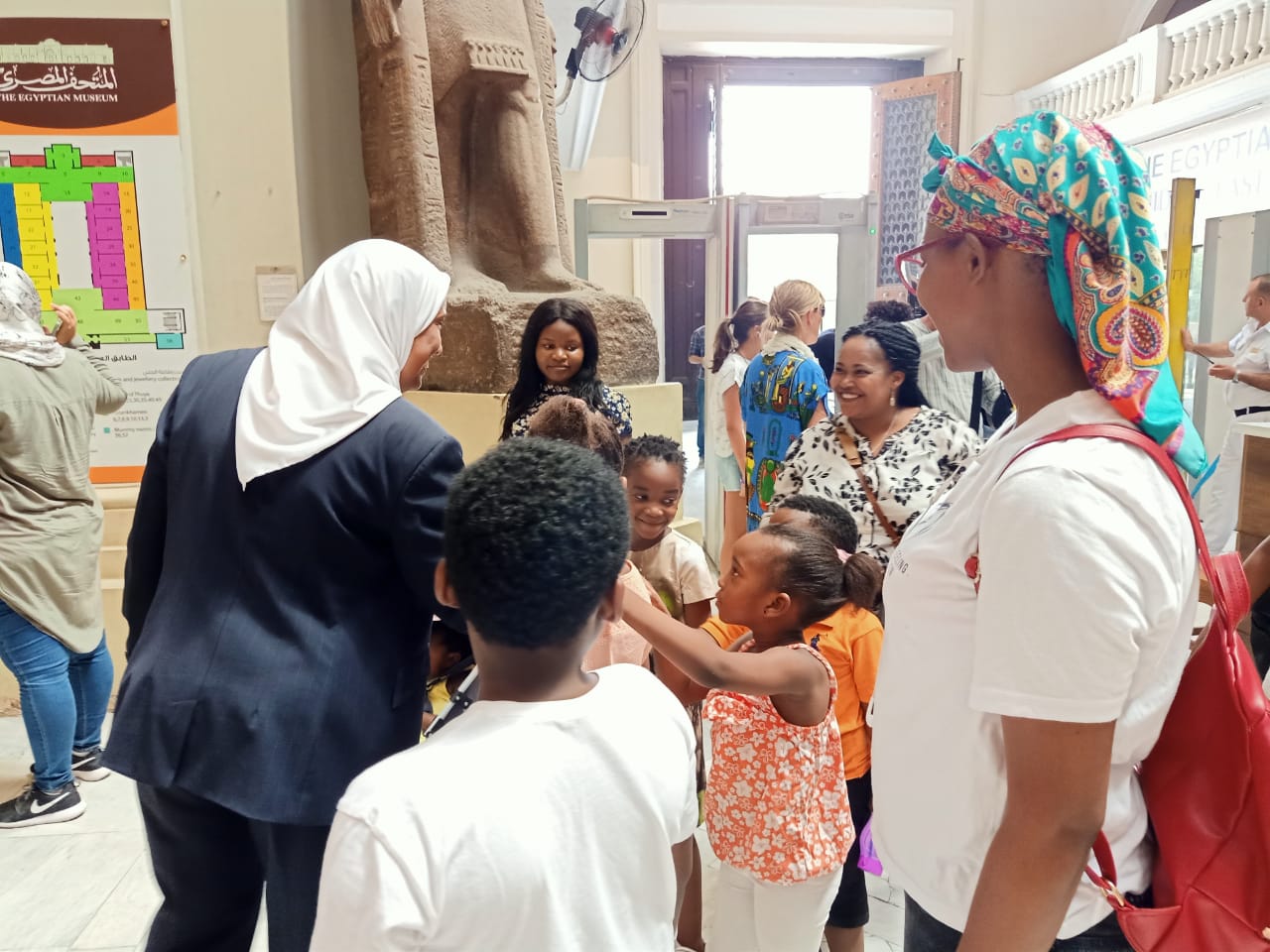 الاحتفال بيوم الطفل الأفريقى بالمتحف المصرى (3)