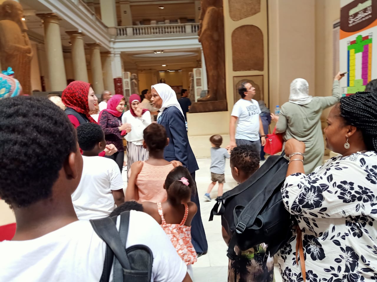 الاحتفال بيوم الطفل الأفريقى بالمتحف المصرى (2)