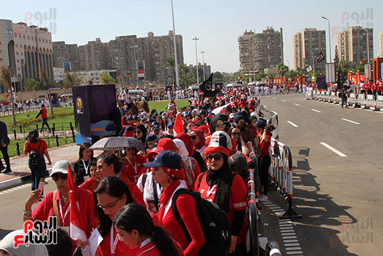 توافد الجماهير على استاد القاهرة  (5)