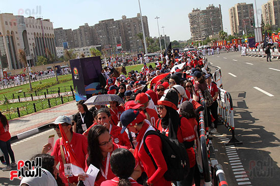 توافد الجماهير على استاد القاهرة  (6)