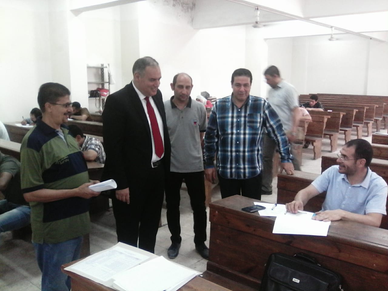 بدء امتحانات الدبلومات بكلية الاداب جامعة طنطا (1)