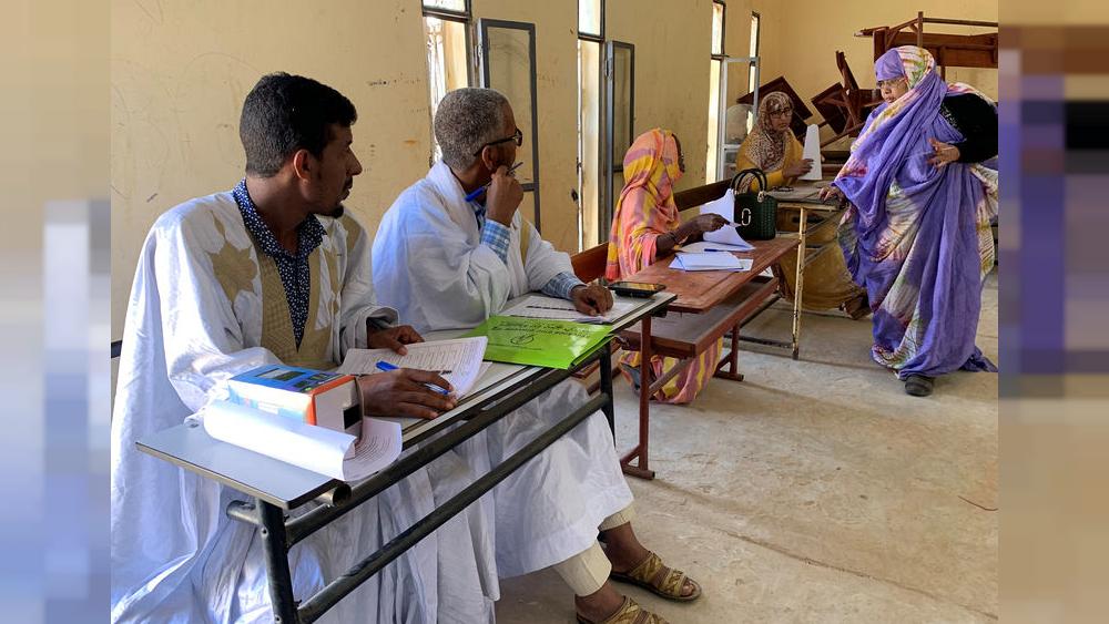 الانتخابات فى موريتانيا