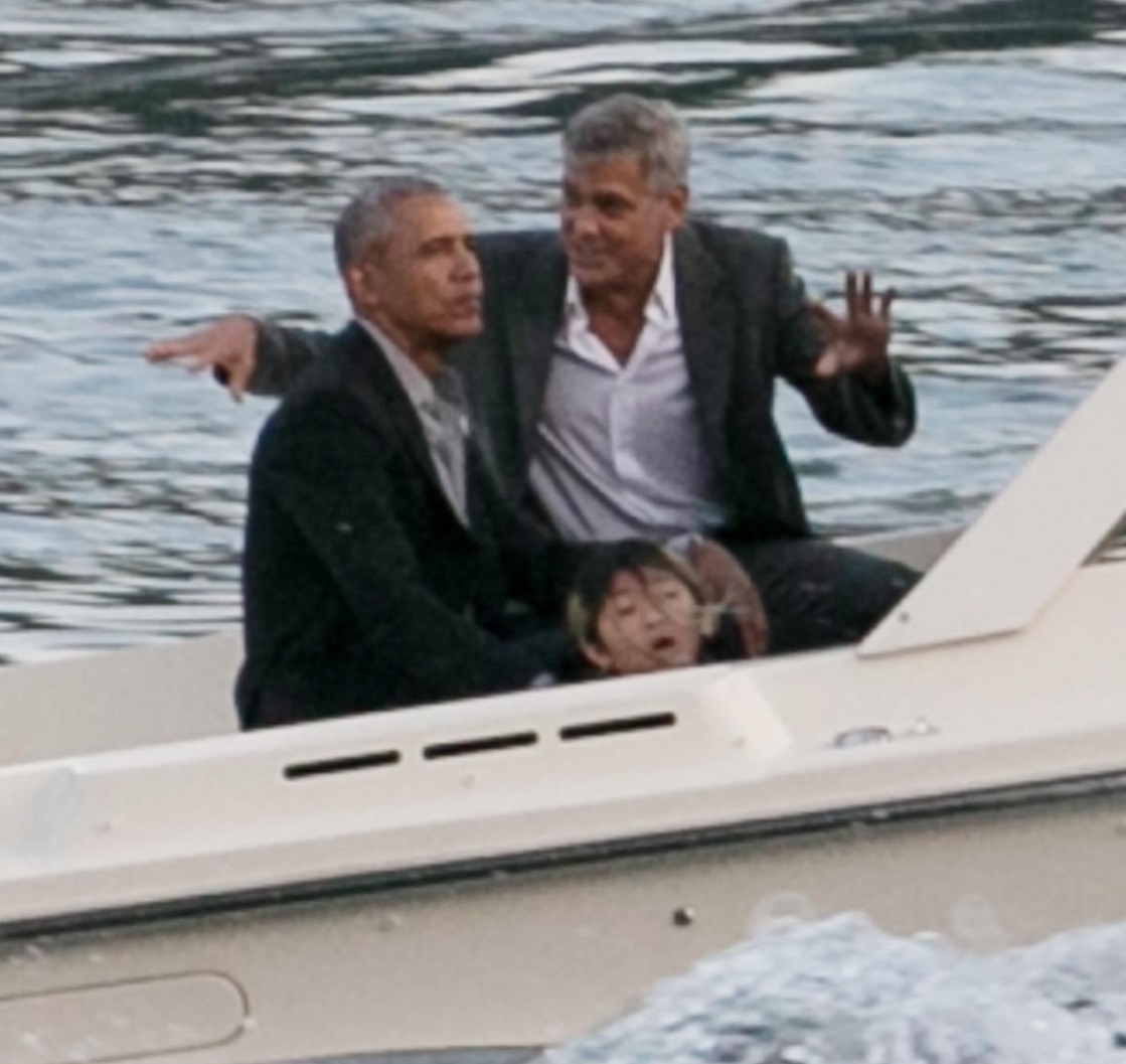رحلة كلوني و أوباما (2)