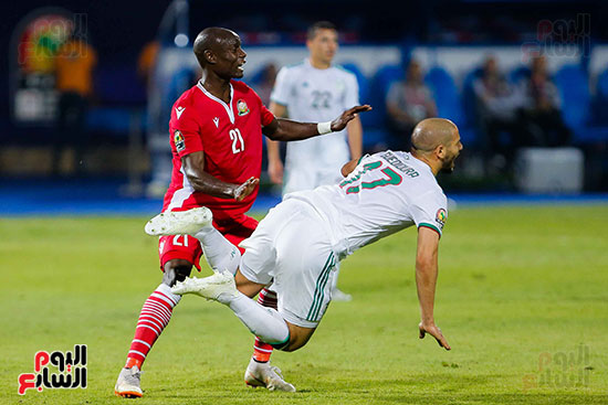 مباراة الجزائر وكينيا (1)