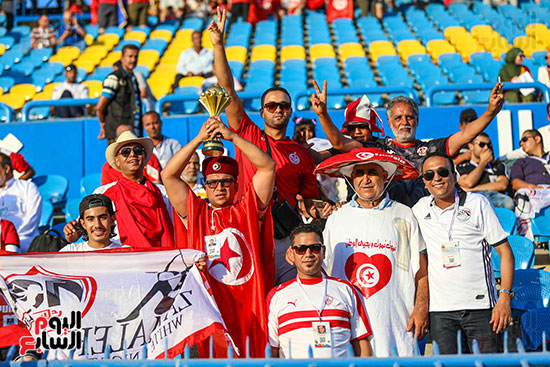 جماهير الزمالك تشجع تونس