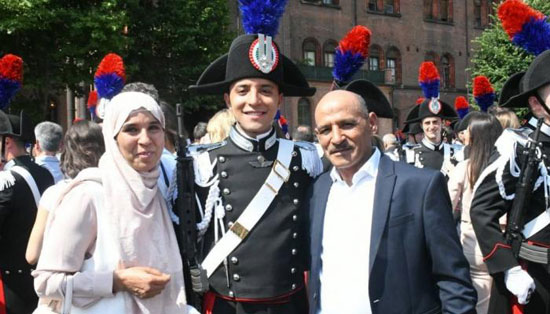 تعيين أول شاب مسلم من أصل مغربى بالشرطة الإيطالية (1)