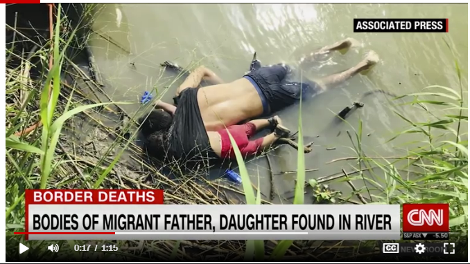 صورة الأب السلفادورى وأبنته