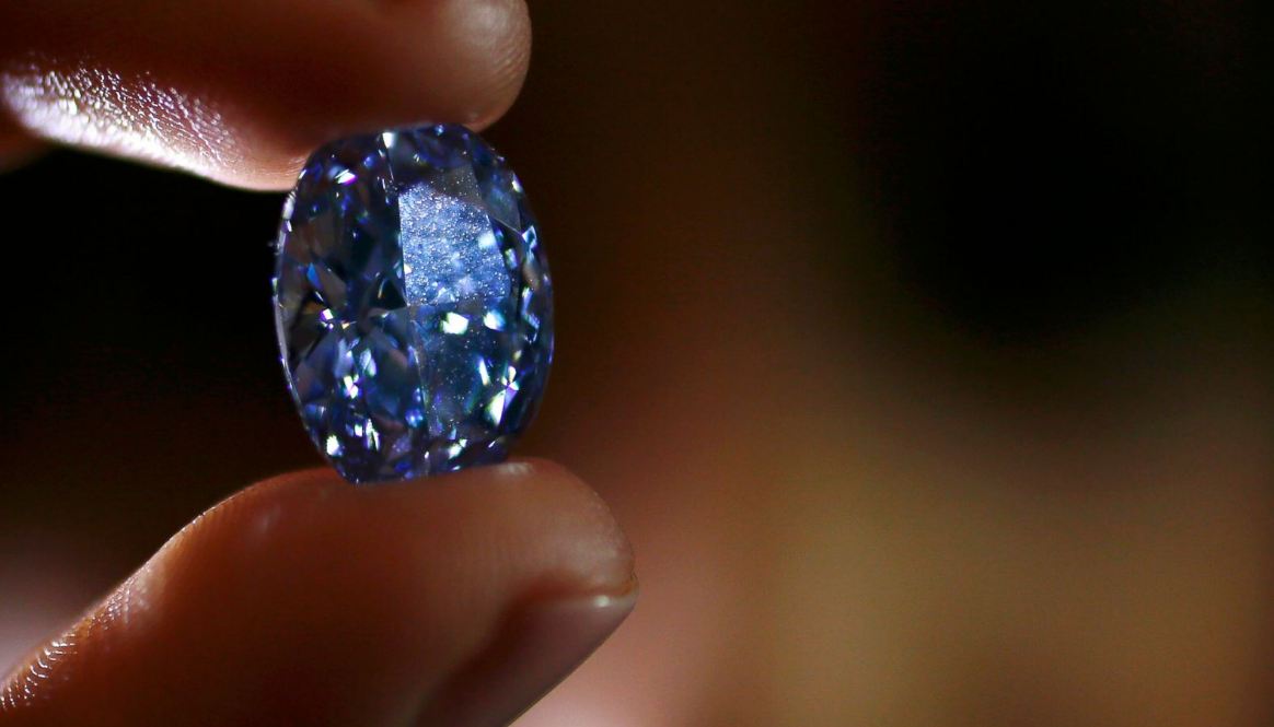 الماس الأزرق