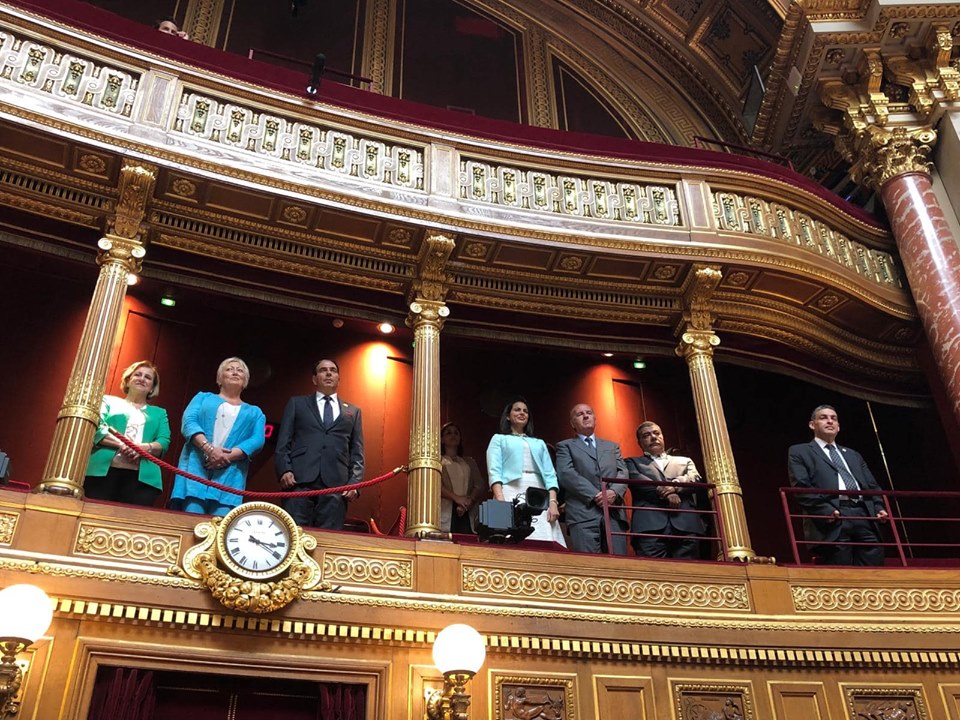 وفد البرلمان المصرى داخل مجلس النواب الفرنسى (2)