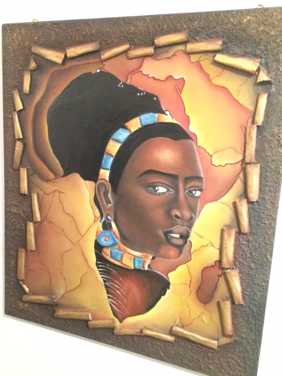 افتتاح صالون أفريقيا قارة الحضارات بقصر ثقافة الإسماعيلية على هامش أمم أفريقيا (16)