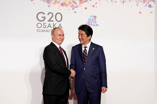 الرئيس الروسى يصل مقر قمة العشرين