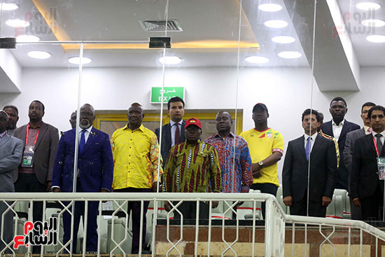رئيس غانا يحضر مباراة غانا وبنين