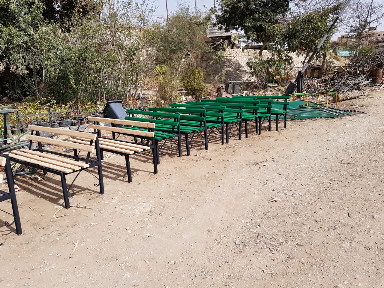 تصنيع مقاعد الحدائق بالقاهرة (2)