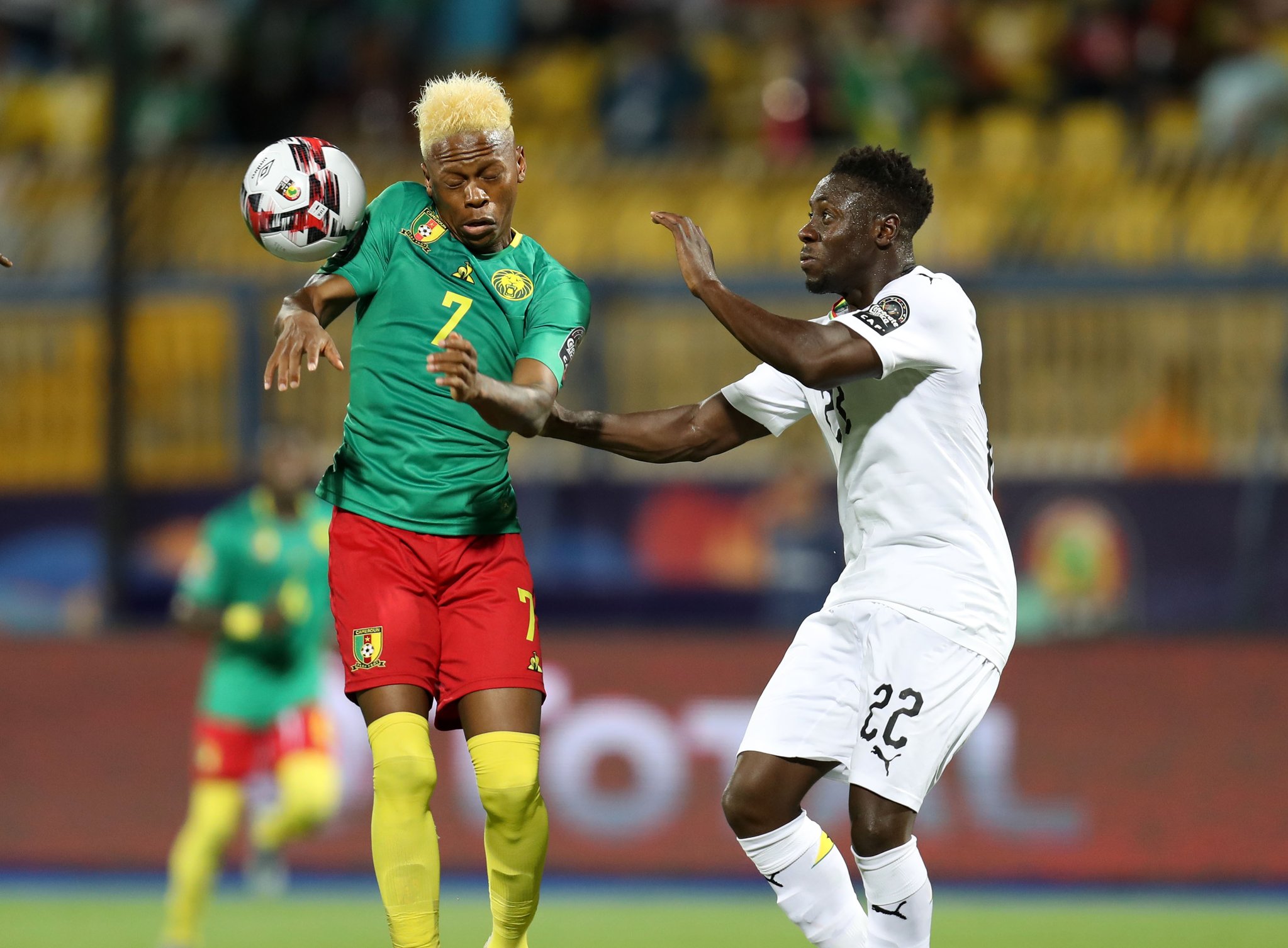 مباراة غانا والكاميرون (2)