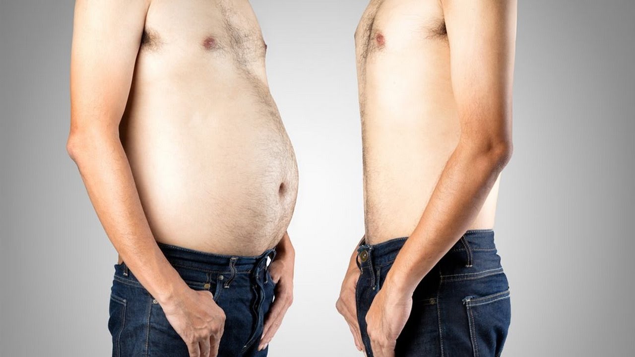 Толстый живот у мужчин
